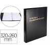 Registre classeur exacompta conseils administration reliure 4 anneaux et recharge 100 feuillets foliotés 320x260mm