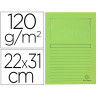 Chemise exacompta forever carte recyclée 120g 22x31cm fenêtre coloris vert pré paquet 25 unités