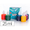 Peinture marbling oz international base d'huile encre distillée eau marbrure résistante kit 6 couleurs classiques 25ml