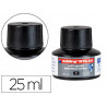 Recharge marqueur edding btk-25 tableau blanc couleur noir flacon 25ml