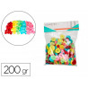 Bouton en resine sodertex 200g tailles et coloris assortis