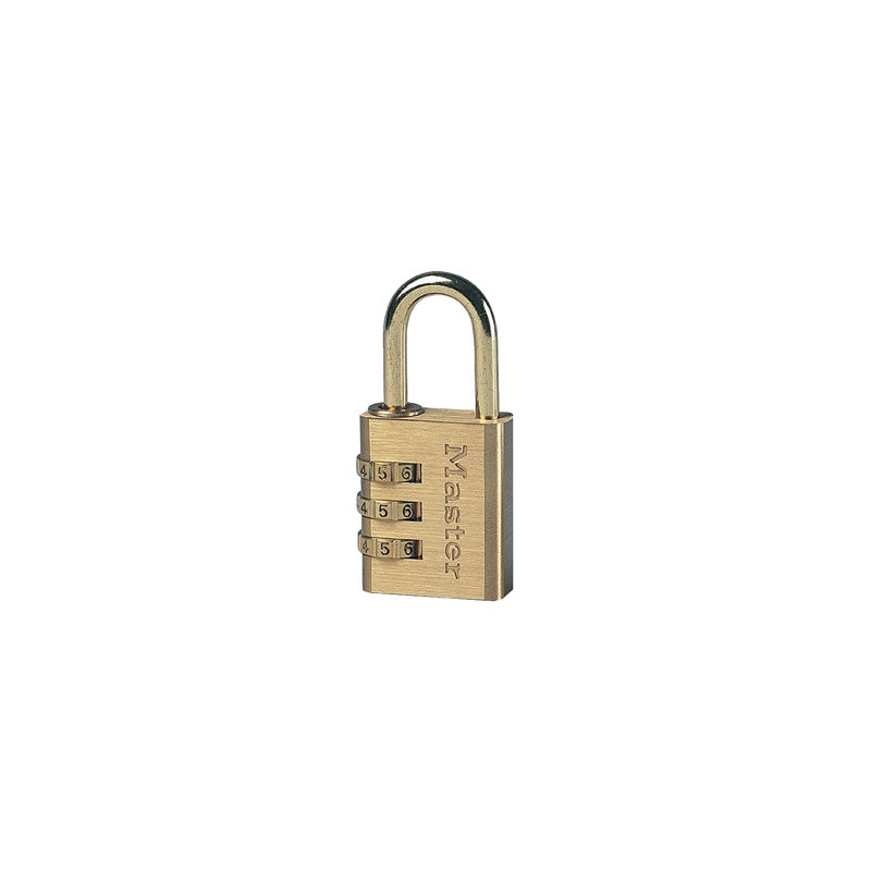 Cadenas a combinaison sign laiton massif 70x28x12mm