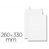 Pochette gpv dos carton velin blanc 120g 24 260x330mm bande protection coins renforces boite 100 unites
