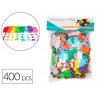 Gommettes sodertex eva adhesives 1,5mm 400 pcs 8 coloris assortis
