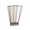 Cordon rd porte-badge 46cm p10 coloris noir
