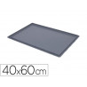 Couvercle viso bac manutention polypropylene 40x60cm gris