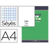 Cahier travaux pratiques piqué conquérant sept couverture offset a4 21x29,7cm 64 pages 70g 32 séyès/32 unies dessin 120g