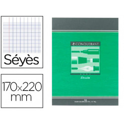 Cahier dessin conquérant...