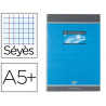 Cahier devoirs piqué conquérant sept couverture vernie carte couchée a5+ 17x22cm 60 pages 70g séyès