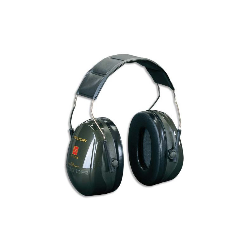 PELTOR Casque antibruit Optime II serre-tête réglable coloris Vert H52001