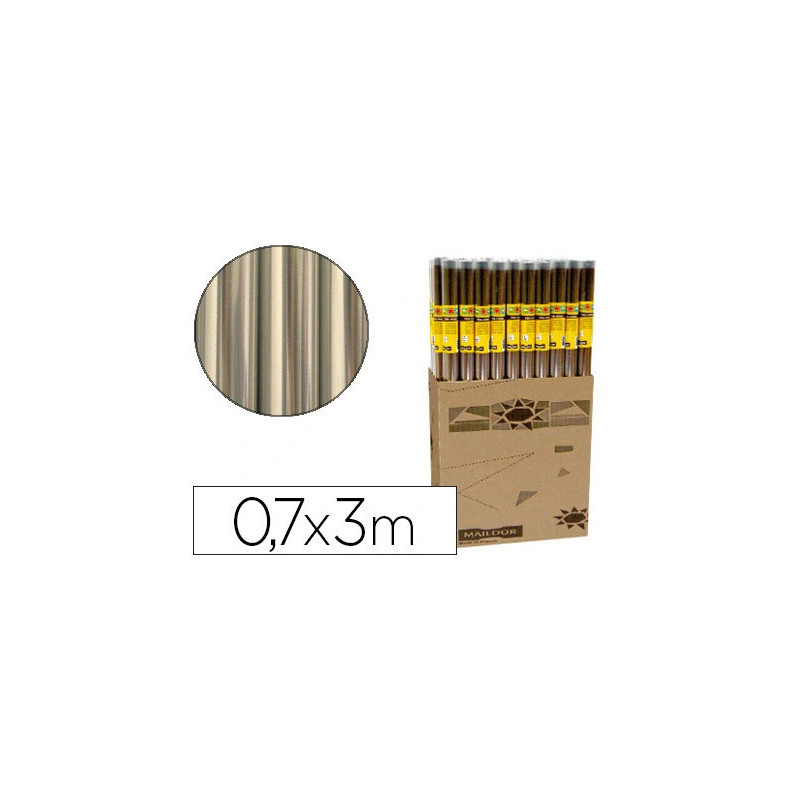 Film fleuriste maildor polypropylène transparent rouleau 0.70x3m 40m2