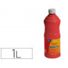 Gouache lefranc bourgeois non toxique fluide grande couvrance coloris carmin flacon 1000ml