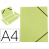 Chemise elba carte forte 4/10e250gr a4 210x297mm 3 rabats élastique coloris assortis