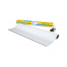 Tableau blanc post-it adhesif effacable en rouleau 1,219x2,42m