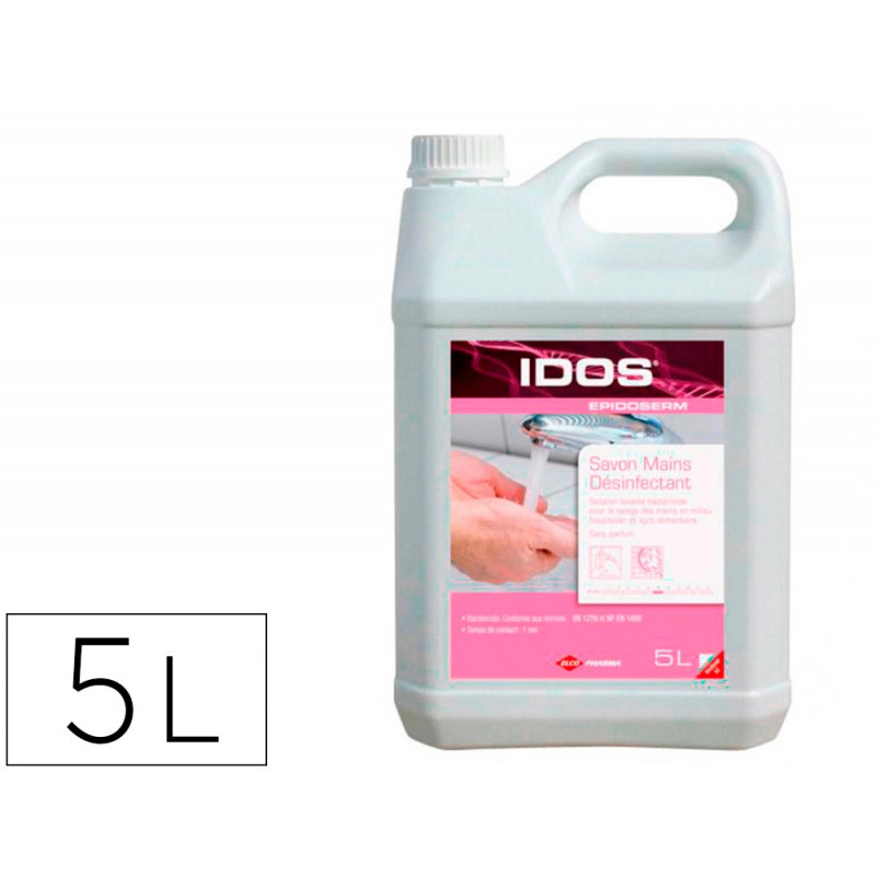 Savon mains bactericide coldis milieu hospitalier agro-alimentaire actif sur virus h1n1 bidon 5 l