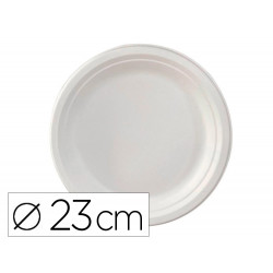 Assiette plate ivoire...