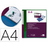 Classeur kangourou liderpapel 2 anneaux en d 25mm polypropylene 283x320mm document a4 coloris vert