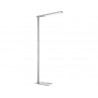 Lampadaire unilux led stratus ergonomique aluminium recyclable variateur sur le mat 4250 lumen coloris gris
