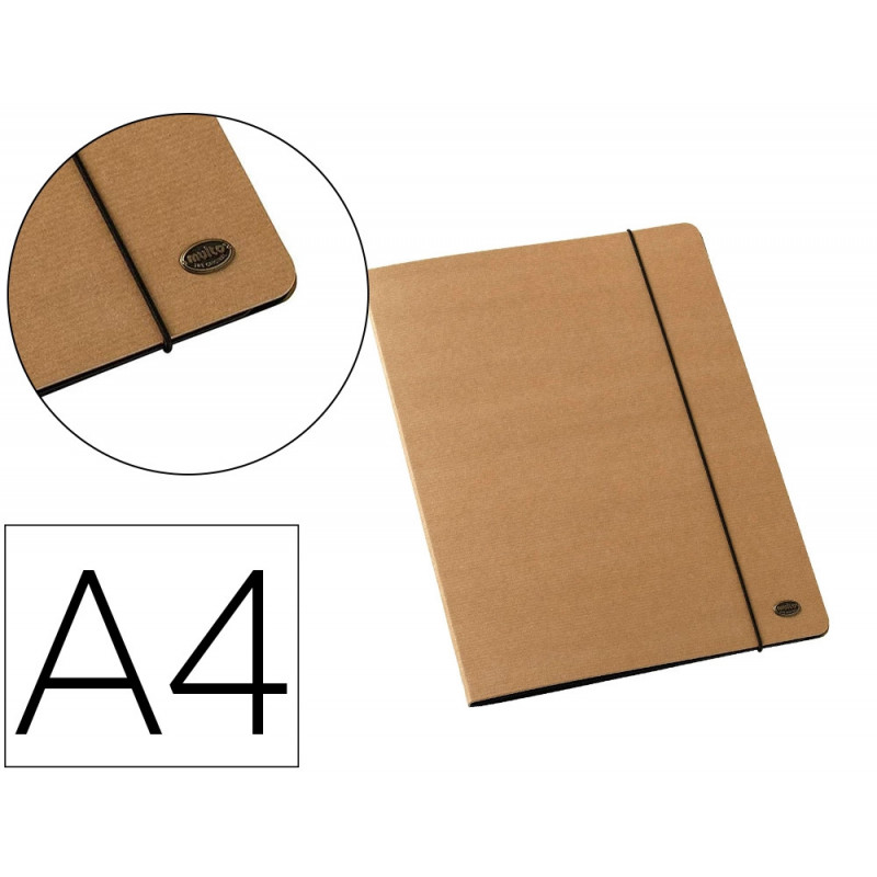Trieur multo kraft carton 6 onglets a4 fermeture elastique