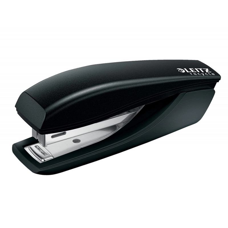 Agrafeuse leitz mini nexxt recycle 10 feuilles coloris noir