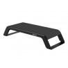 Support fellowes moniteur hana lt 3 niveaux reglage hauteur reduit fatigue oculaire et douleurs cervicales coloris noir