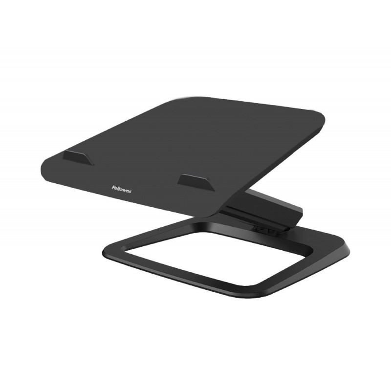 Support fellowes ordinateur portable hana lt egalage optimal hauteur et inclinaison systeme passe cable integre noir