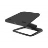Support fellowes ordinateur portable hana lt egalage optimal hauteur et inclinaison systeme passe cable integre noir