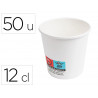 Gobelet hps carton 12cl blanc paquet de 50 unit s