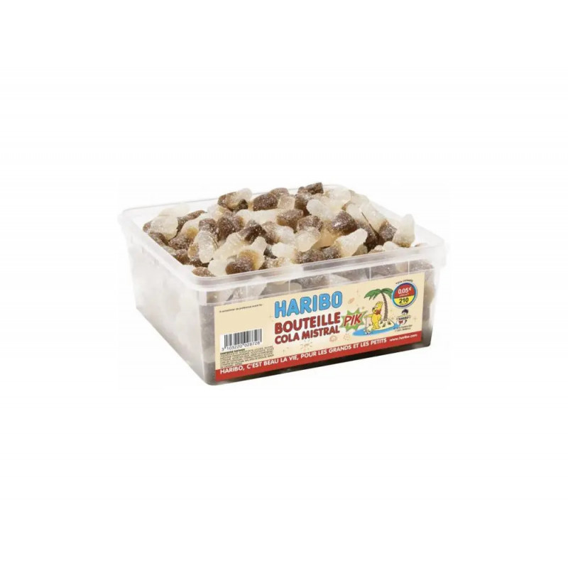 Bonbon haribo cola mistral boite de 210 pieces