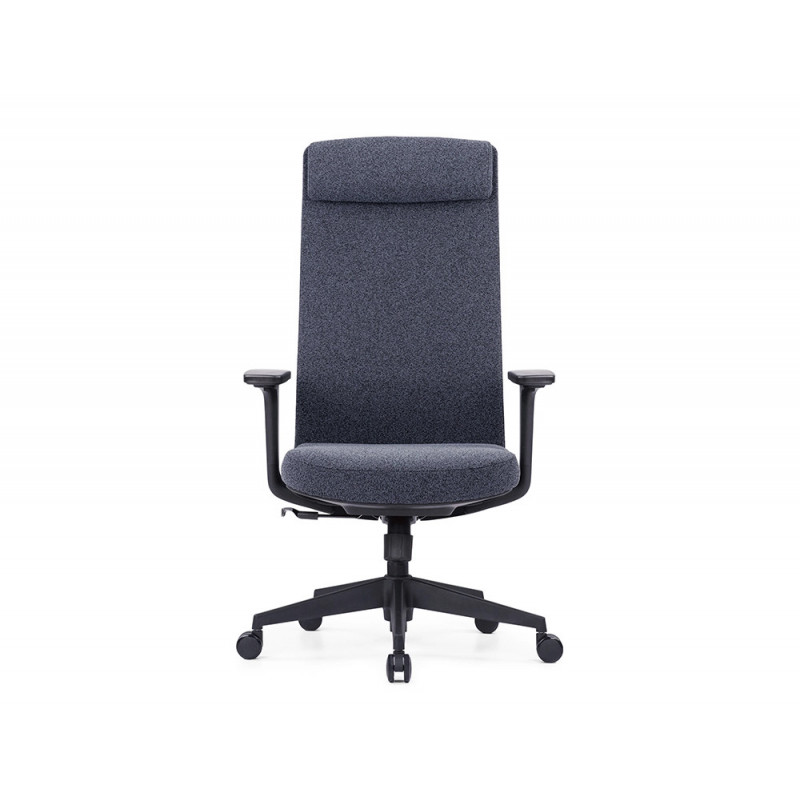 Fauteuil operateur mt international tissu chine appui-tete mecanisme synchrone support lombaire coloris gris