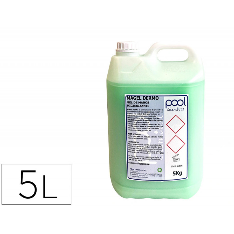 Savon a main nettoyant bactericide carafe de 5 litres