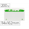 Enveloppe gpv c6 bande de protection 80g recycles 114x162 blanche boite de 200