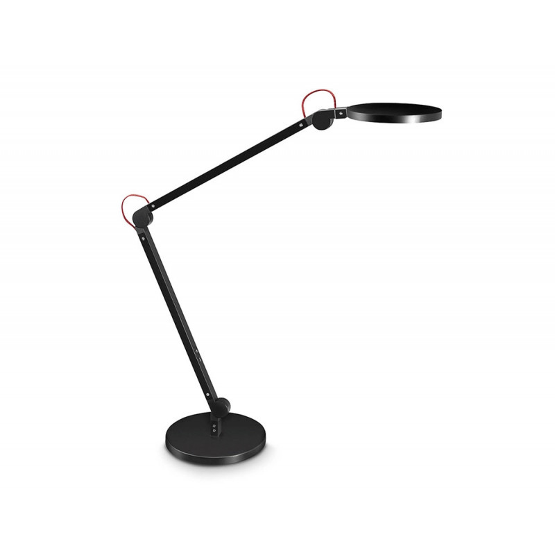 Lampe bureau led cep giant 3 articulations 2 bras 40cms coloris noir
