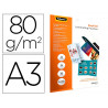 Pochettes plastification fellowes admire polyester transparent resistant eau format a3 80 microns bt de 25