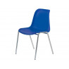 Chaise coque mt international mtga102 polypropylene coloris bleu