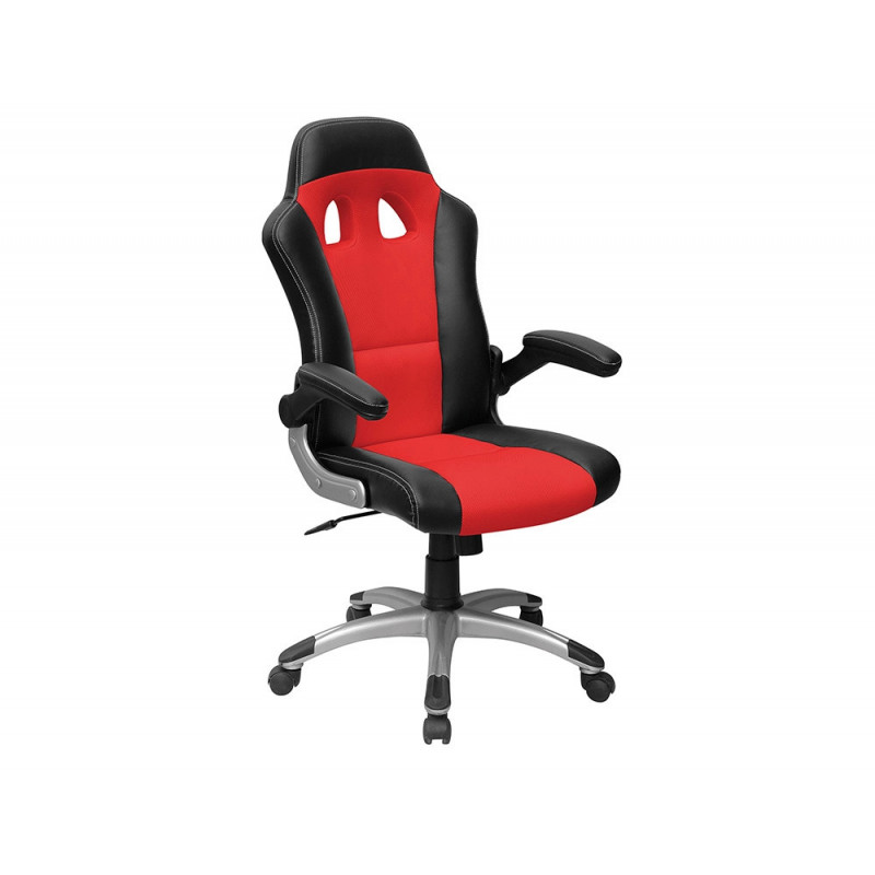 Fauteuil de direction mt international ga284 polyurethane/mesh basculant blocage dossier hauteur noir