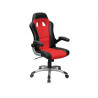 Fauteuil de direction mt international ga284 polyurethane/mesh basculant blocage dossier hauteur noir