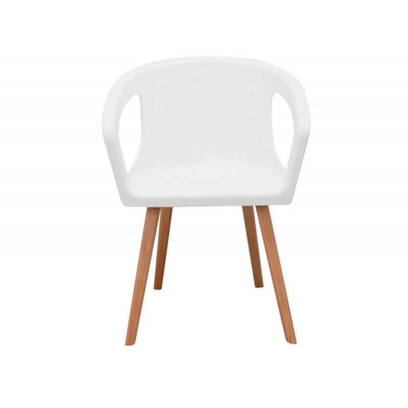 Siege mt international onenna en bois blanc