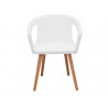 Siege mt international onenna en bois blanc