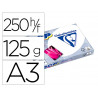 Papier clairefontaine multifonction laser couleur dcp sr a3+ dcp 250g m2 blanc paquet 125 feuilles