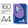 Papier clairefontaine multifonction laser couleur trophe a4 160g/m2violine parfaite opacite paquet 250