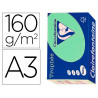 Papier clairefontaine multifonction laser couleur trophe a3 160g/m2 vert nature parfaite opacite paquet 250
