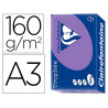 Papier clairefontaine multifonction laser couleur trophe a3 160g/m2 violine parfaite opacite paquet 250