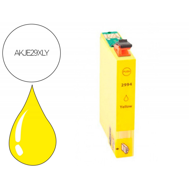 Cartouche hyperburo jet encre compatible epson t2994 ye