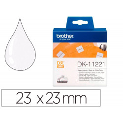 Ruban brother ql 23x23mm...