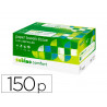 Essuie-mains coldis ouate blanche ecolabel 2 plis 20,6x24cm 25 paquets de 150 feuilles
