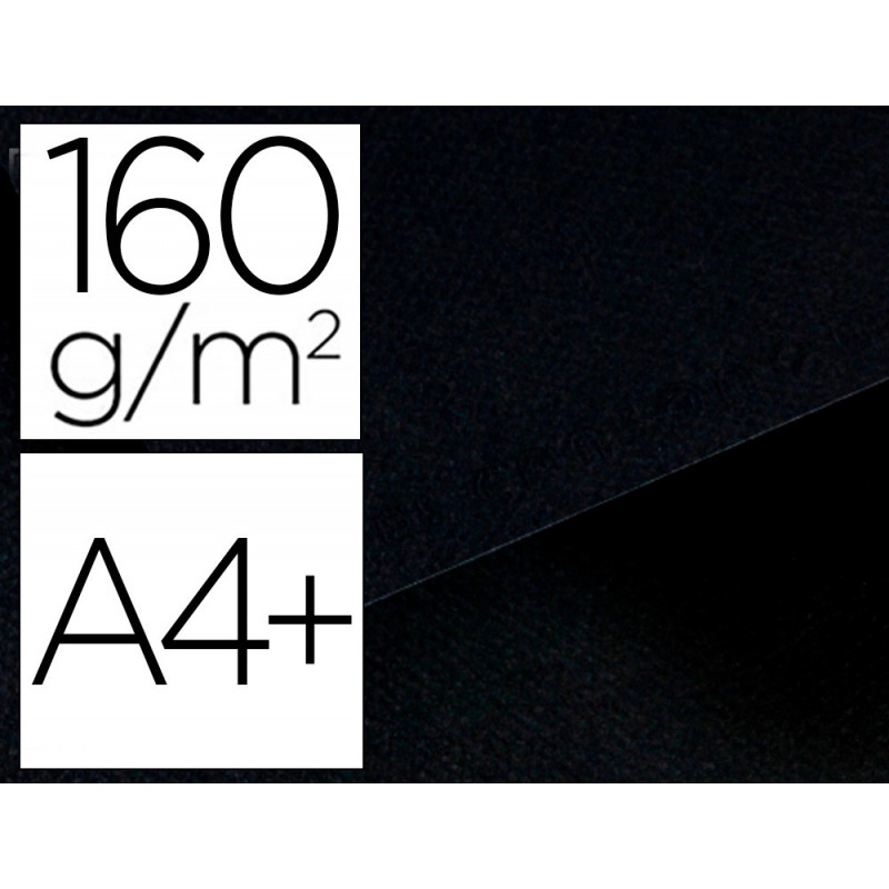 Papier dessin canson feuille mi-teintes n 425 grain gelatine haute teneur coton 160g a4 coloris noir