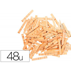 Pince en bois coloris...