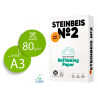Papier steinbeis recycle multifonction n 2 - 80 gr a3 blanc