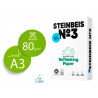 Papier steinbeis recycle multifonction n 3 - 80 gr a3 blanc